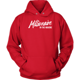 Millionaire-in-the-Making Youth Hoodie WHITE LETTERS