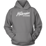 Millionaire-in-the-Making Youth Hoodie WHITE LETTERS